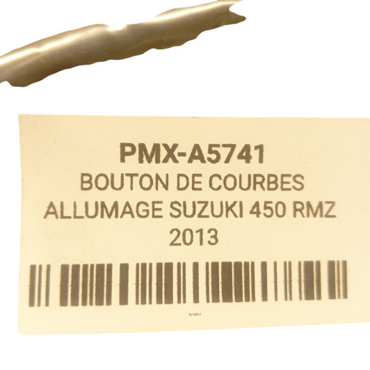 Bouton De Courbes Allumage Suzuki 450 Rmz 2013-2017