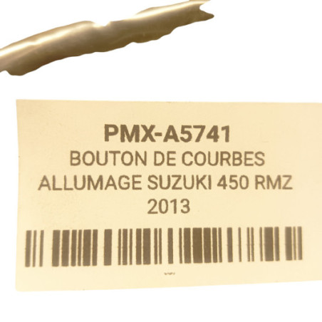 Bouton De Courbes Allumage Suzuki 450 Rmz 2013-2017