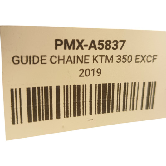 Guide Chaine De Bras Oscillant Ktm 350 Exc-F 2017-2019