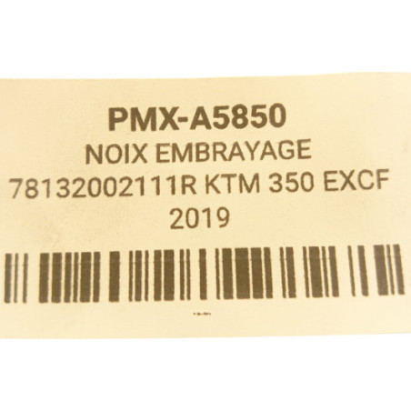 Noix Embrayage  Ktm 350 Exc-F 2017-2019 - 78132002111R