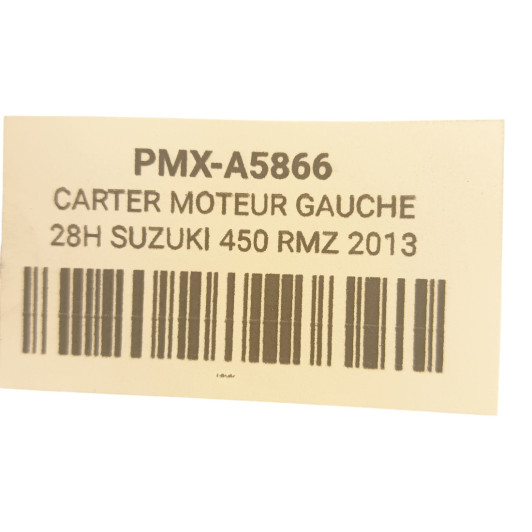 Carter Moteur Gauche 28H Suzuki 450 Rmz 2013-2017