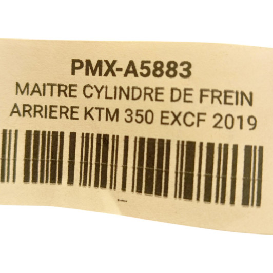 Maitre Cylindre De Frein Arriere Ktm 350 Exc-F 2017-2019