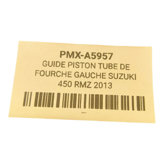 Guide Piston Tube De Fourche Gauche 48Mm Suzuki 450 Rmz 2013-2017