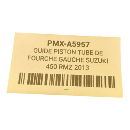 Guide Piston Tube De Fourche Gauche 48Mm Suzuki 450 Rmz 2013-2017