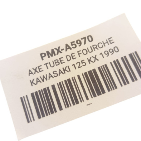 Axe Tube De Fourche 41 Mm Kawasaki 125 Kx 1990-1993