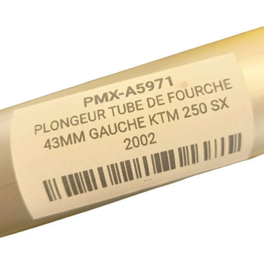 Plongeur Tube De Fourche 57/54Mm 43Mm Gauche Ktm 250 Sx 2001-2002