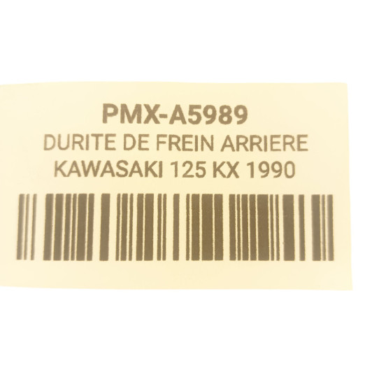Durite De Frein Arriere Kawasaki 125 Kx 1990-1993