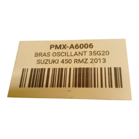 Bras Oscillant 35G20 Suzuki 450 Rmz 2013-2017