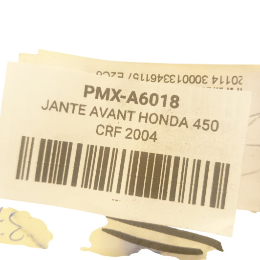 Jante Avant Honda 450 Crf 2004-2005