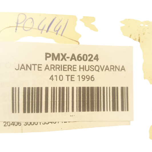 Jante Arriere Husqvarna 410 Te 1989-1999