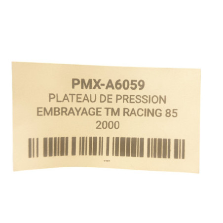 Plateau De Pression Embrayage Tm Racing 85 2000 Tm 85 Racing 2000-2007