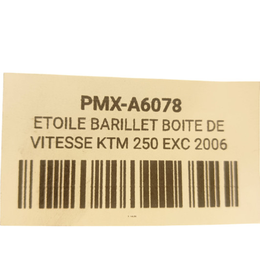 Etoile Barillet Boite De Vitesse Ktm 250 Sx 2003-2006
