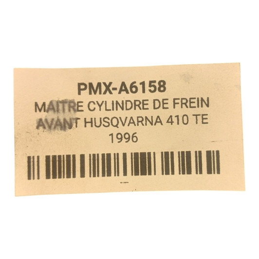 Maitre Cylindre De Frein Avant Husqvarna 410 Te 1989-1999