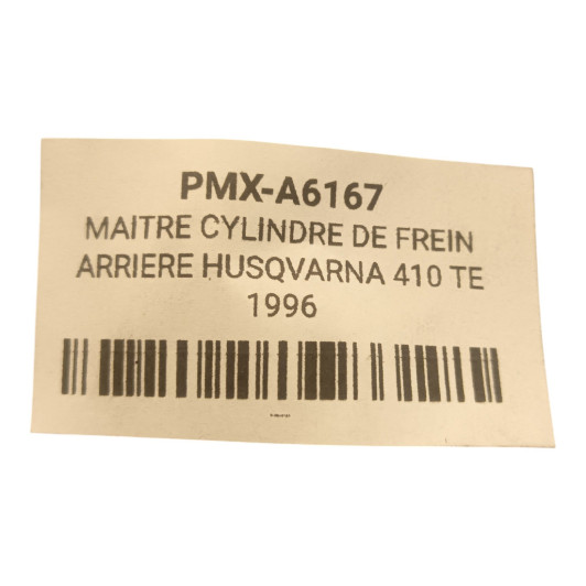 Maitre Cylindre De Frein Arriere Husqvarna 410 Te 1989-1999