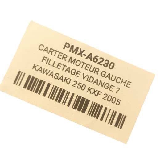 Carter Moteur Gauche Filletage Vidange ? Kawasaki 250 Kxf 2004-2005