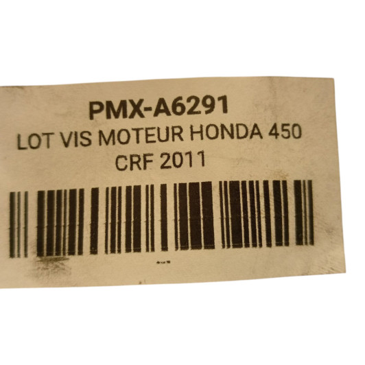 Lot Visserie Moteur Honda 450 Crf 2009-2012