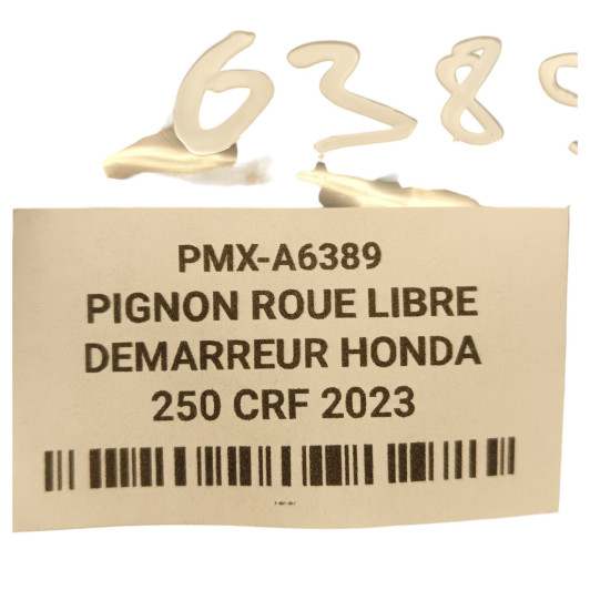 Pignon Roue Libre Demarreur Honda 250 Crf 2022-2024