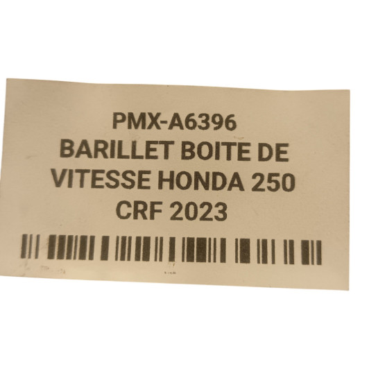 Barillet Boite De Vitesse Honda 250 Crf 2022-2024