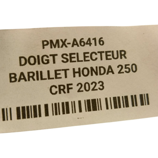 Doigt Selecteur Barillet Honda 250 Crf 2022-2024