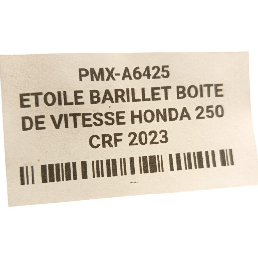 Etoile Barillet Boite De Vitesse Honda 250 Crf 2022-2024