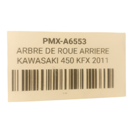 Arbre De Roue Arriere Kawasaki 450 Kfx 2008-2014