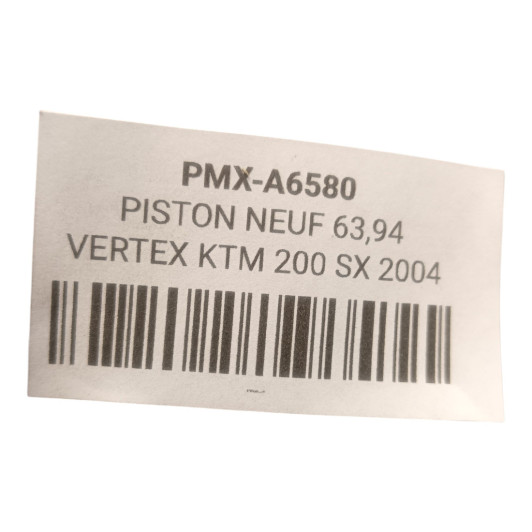 Piston Vertex Ktm 200 Sx 2003 - 63,94mm