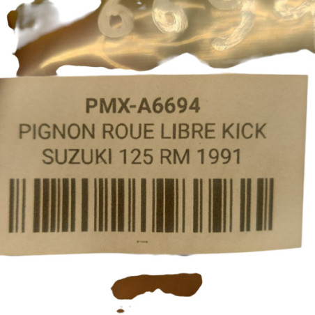 Pignon Roue Libre Kick Suzuki 125 Rm 1991-1994