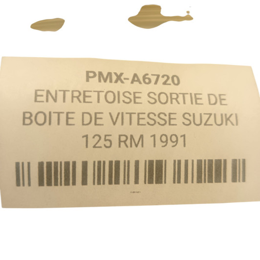Entretoise Sortie De Boite De Vitesse Suzuki 125 Rm 1991-1994