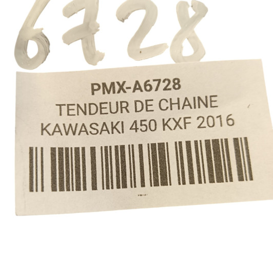Tendeur De Chaine De Bras Oscillant Kawasaki 450 Kxf 2016-2018