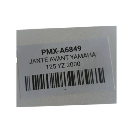 Jante Avant Yamaha 125 Yz 2000
