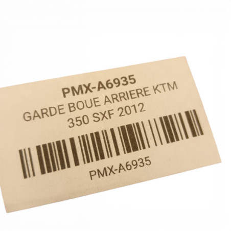 Garde Boue Arriere Ktm 350 Sxf 2011-2012