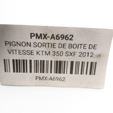 Pignon Sortie De Boite De Vitesse Ktm 350 Sxf 2011-2012