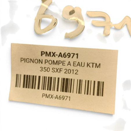 Pignon Pompe A Eau Ktm 350 Sxf 2011-2012