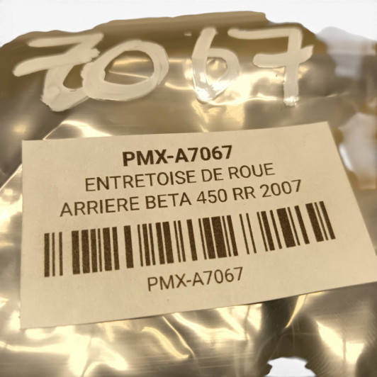 Entretoise De Roue Arriere Beta 450 Rr 2007-2009