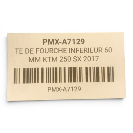 Te De Fourche Inferieur  Ktm 250 Sx 2016-2018