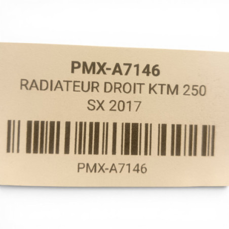 Radiateur Droit Ktm 250 Sx 2016-2018