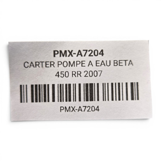 Carter Pompe A Eau Beta 450 Rr 2007-2009