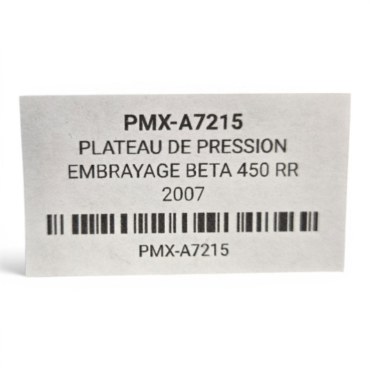 Plateau De Pression Embrayage Beta 450 Rr 2007-2009