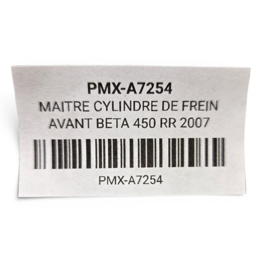 Maitre Cylindre De Frein Avant Beta 450 Rr 2007-2009