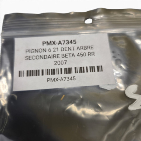 Pignon 6 21 Dent Arbre Secondaire Beta 450 Rr 2007-2009