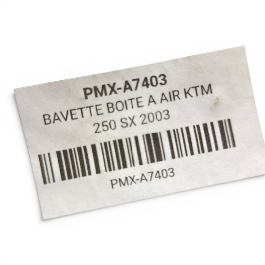 Bavette Boite A Air Ktm 250 Sx 2003-2006