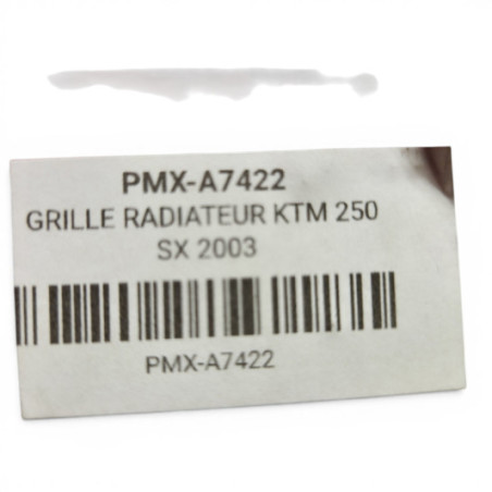 Grille Radiateur Ktm 250 Sx 2003-2006