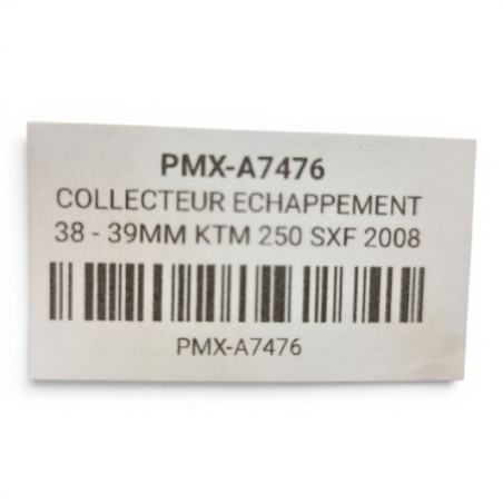 Collecteur Echappement 38 - 39Mm Ktm 250 Sxf 2007-2010