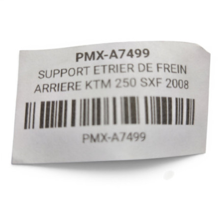 Support Etrier De Frein Arriere Ktm 250 Sxf 2007-2010