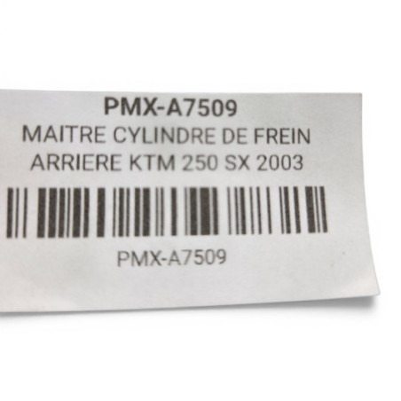 Maitre Cylindre De Frein Arriere Ktm 250 Sx 2003-2006