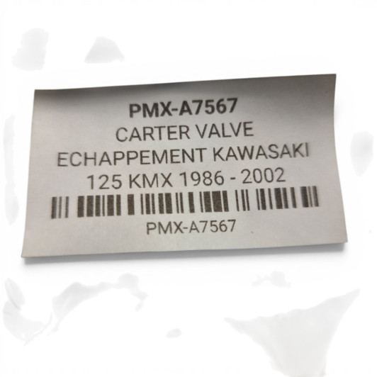 Carter Valve Echappement Kawasaki 125 Kmx 1993