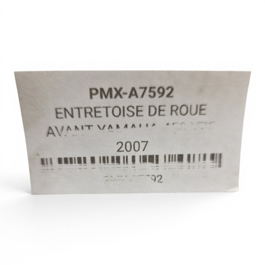 Entretoise De Roue Avant Yamaha 450 Yzf 2007-2009