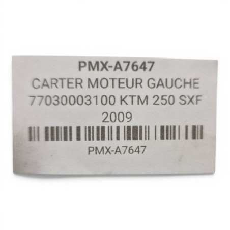 Carter Moteur Gauche  Ktm 250 Sxf 2007-2010 - 77030003100