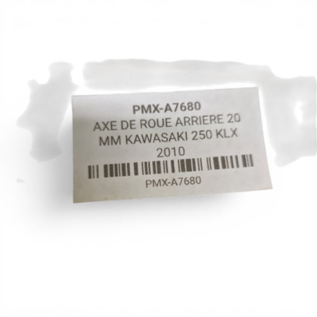 Axe De Roue Arriere  Kawasaki 250 Klx 2008-2015