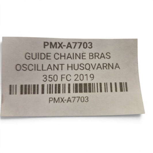 Guide Chaine Bras Oscillant Husqvarna 350 Fc 2019-2021